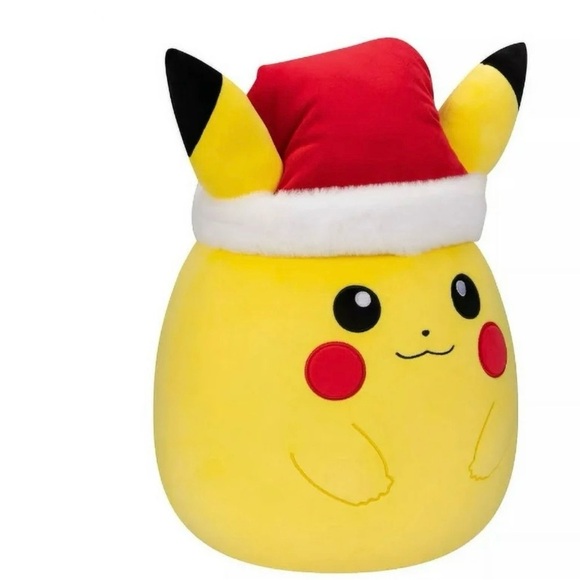 Pokémon Pikachu 14" Squishmallows Holiday Plush - Picture 2 of 4